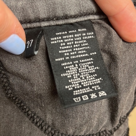 J brand skinny grey jeans - Picture 4 of 5